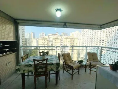 Apartamento com 3 Quartos à venda, 100m² no José Menino, Santos