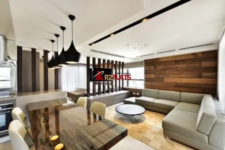 Apartamento com 1 Quarto para alugar, 76m² no Vila Nova Conceição, São Paulo