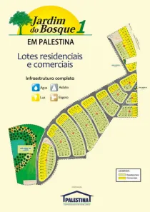 Lote/Terreno à venda, 212m² no , Palestina