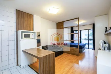 Apartamento com 1 Quarto para alugar, 34m² no Centro, Curitiba