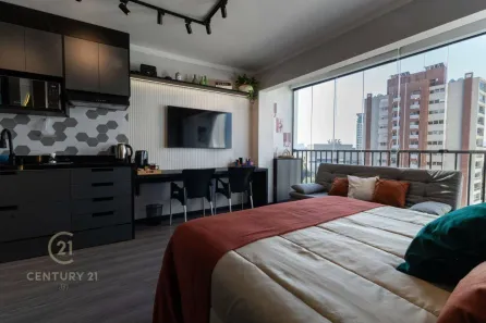 Apartamento com 1 Quarto para alugar, 26m² no Água Branca, São Paulo
