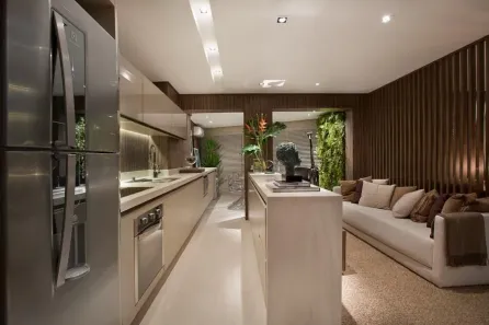 Apartamento com 1 Quarto para alugar, 50m² no Cidade Monções, São Paulo