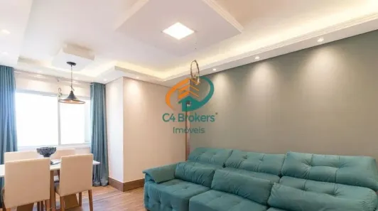 Apartamento com 3 Quartos à venda, 75m² no Jardim Flor da Montanha, Guarulhos