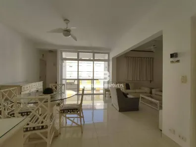 Apartamento com 3 Quartos para alugar, 130m² no Pitangueiras, Guarujá