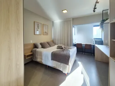 Apartamento com 1 Quarto para alugar, 27m² no Vila Olímpia, São Paulo