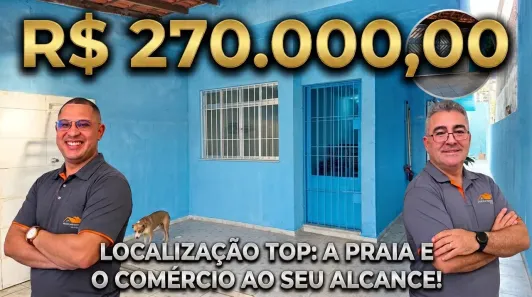 Casa com 2 Quartos à venda, 62m² no Bopiranga, Itanhaém