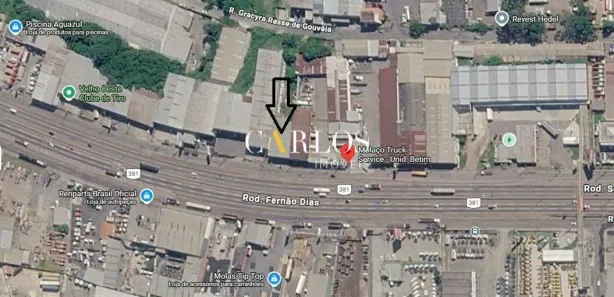 Galpão/Depósito/Armazém para alugar, 530m² no Distrito Industrial Jardim Piemont Norte, Betim