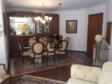 Flat com 3 Quartos para alugar, 130m² no Indianópolis, São Paulo