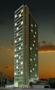 Apartamento com 1 Quarto para alugar, 33m² no Barra de Jangada, Jaboatão dos Guararapes