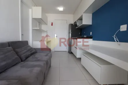 Apartamento com 1 Quarto para alugar, 33m² no Brooklin Paulista, São Paulo