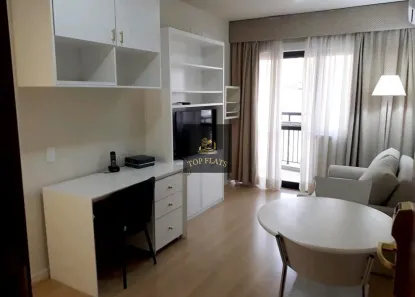 Flat com 1 Quarto para alugar, 35m² no Itaim Bibi, São Paulo