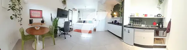 Apartamento com 1 Quarto para alugar, 26m² no Campeche, Florianópolis
