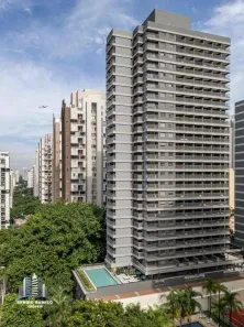 Apartamento com 1 Quarto para venda ou aluguel, 29m² no Indianópolis, São Paulo