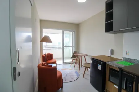 Apartamento com 1 Quarto para alugar, 32m² no Butantã, São Paulo