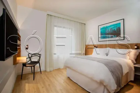 Flat com 1 Quarto à venda, 29m² no Cidade Monções, São Paulo