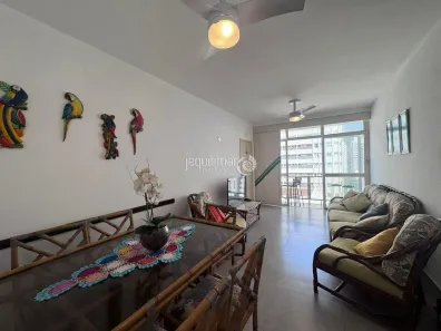 Apartamento com 3 Quartos para alugar, 97m² no Pitangueiras, Guarujá