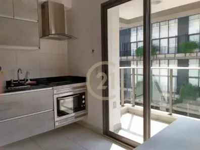 Apartamento com 1 Quarto para alugar, 34m² no Vila Madalena, São Paulo