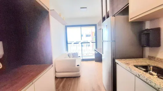 Apartamento com 1 Quarto para alugar, 28m² no Vila Olímpia, São Paulo