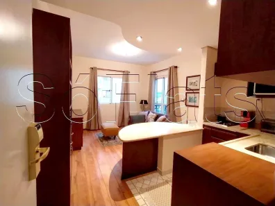 Apartamento com 1 Quarto para alugar, 33m² no Vila Olímpia, São Paulo