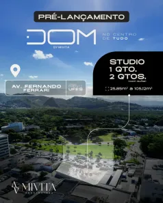 Apartamento com 1 Quarto à venda, 26m² no Goiabeiras, Vitória