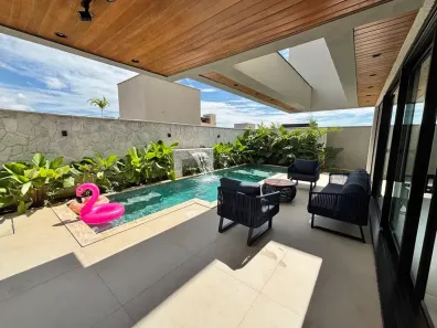 Casa de Condomínio com 4 Quartos à venda, 334m² no Jardins França, Goiânia