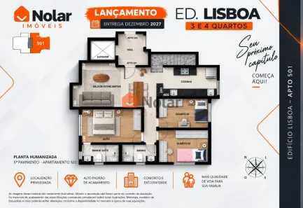 Cobertura com 4 Quartos à venda, 140m² no Ana Lúcia, Sabará