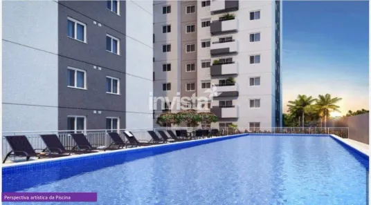 Apartamento com 2 Quartos à venda, 43m² no Jabaquara, Santos