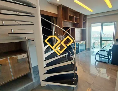 Cobertura com 2 Quartos para alugar, 97m² no Boqueirão, Santos
