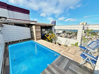 Cobertura com 3 Quartos à venda, 192m² no Ponta da Praia, Santos