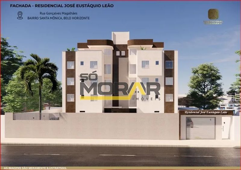 Apartamento com 2 quartos — Santa Mônica, Belo Horizonte
