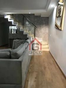Sobrado com 4 Quartos à venda, 219m² no Vila Camilópolis, Santo André