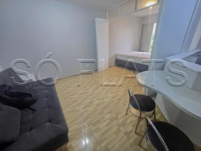 Flat com 1 Quarto para alugar, 45m² no Indianópolis, São Paulo