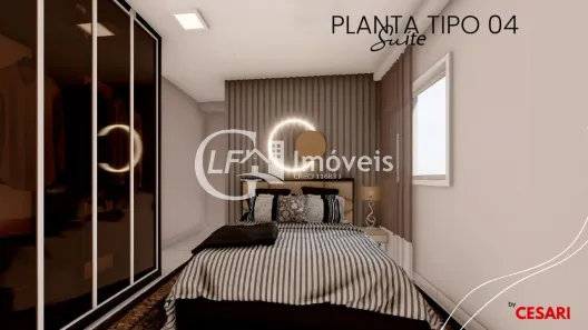 Apartamento com 2 Quartos à venda, 52m² no Vila Planalto, Campo Grande