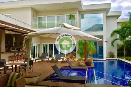 Casa de Condomínio com 5 Quartos à venda, 800m² no Barra da Tijuca, Rio de Janeiro