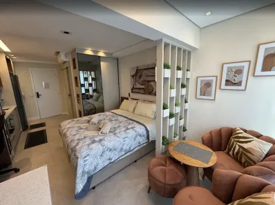 Apartamento com 1 Quarto para alugar, 25m² no Santo Amaro, São Paulo