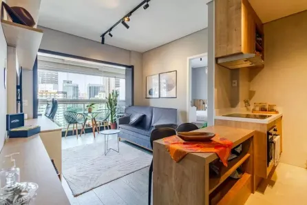 Apartamento com 1 Quarto à venda, 40m² no Pinheiros, São Paulo