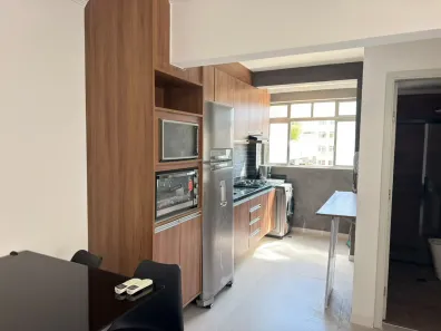 Apartamento com 1 Quarto para alugar, 48m² no Embaré, Santos