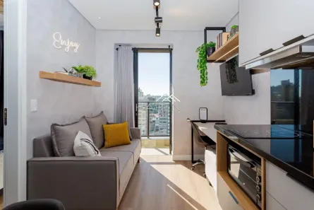 Apartamento com 1 Quarto à venda, 34m² no Centro, Curitiba