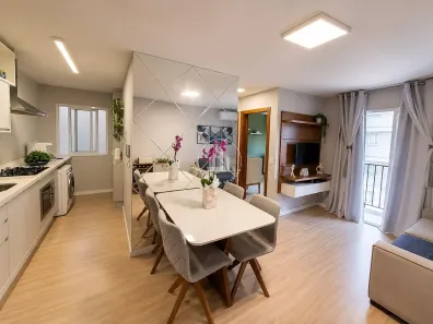 Apartamento com 2 Quartos à venda, 53m² no Fundos, Biguaçu