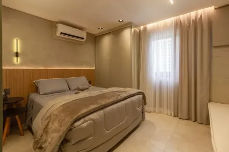 Flat com 1 Quarto para venda ou aluguel, 24m² no Moema, São Paulo