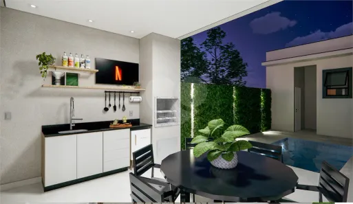 Casa de Condomínio com 3 Quartos à venda, 180m² no Residencial Villazul, Sorocaba