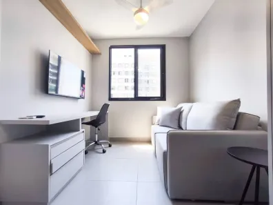Apartamento com 1 Quarto para alugar, 24m² no Butantã, São Paulo
