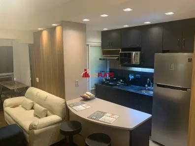Flat com 1 Quarto para alugar, 56m² no Cidade Monções, São Paulo