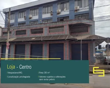 Ponto Comercial à venda, 38m² no Centro, Vespasiano