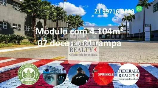 Galpão/Depósito/Armazém para alugar, 4104m² no Mantiquira, Duque de Caxias
