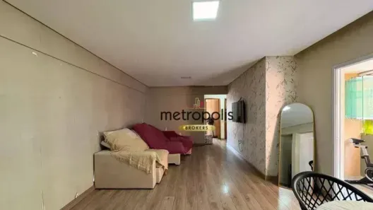 Apartamento com 3 Quartos à venda, 99m² no Campestre, Santo André