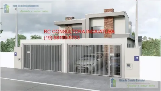 Sobrado com 3 Quartos à venda, 137m² no Jardim Morumbi, Indaiatuba