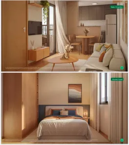 Apartamento com 2 Quartos à venda, 38m² no Fragoso, Paulista
