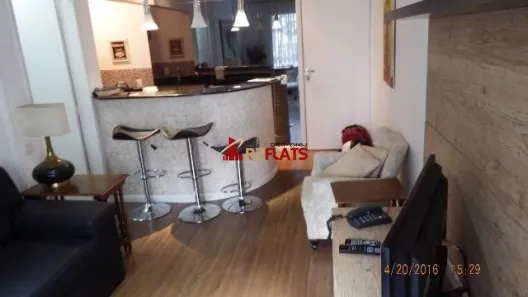 Flat com 1 Quarto para alugar, 45m² no Cerqueira César, São Paulo