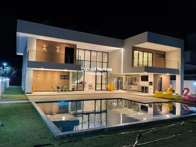 Casa de Condomínio com 4 Quartos à venda, 624m² no Busca Vida (Abrantes), Camaçari